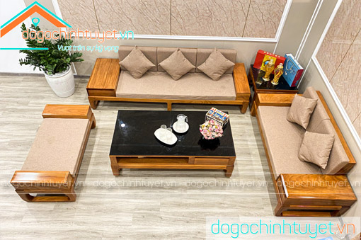 Ghế Sofa Gõ Đỏ Thái Bình mẫu mới